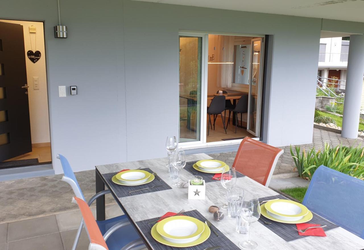 Ferienwohnung Seesicht Brunnen Dış mekan fotoğraf